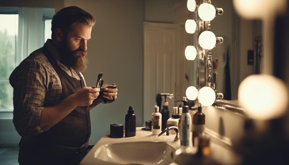 prepare your beard trimming