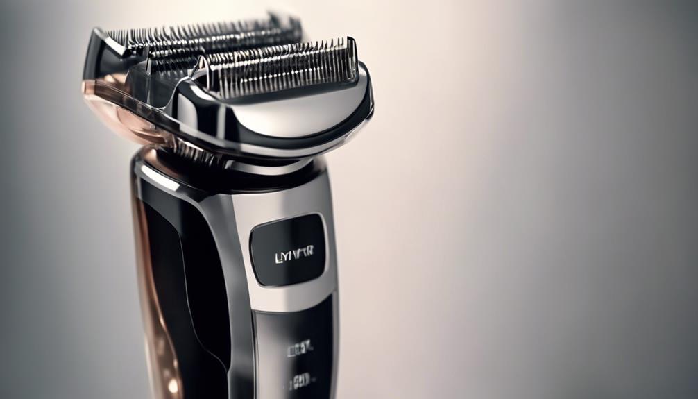 self cleaning beard trimmer
